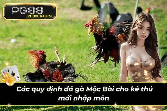 Nắm rõ từng quy tắc quan trọng trong đá gà Mộc Bài online