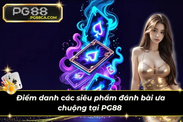 Khám phá các trò chơi bài ăn khác tại nhà cái PG88